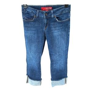 Guess stretch cropped jeans